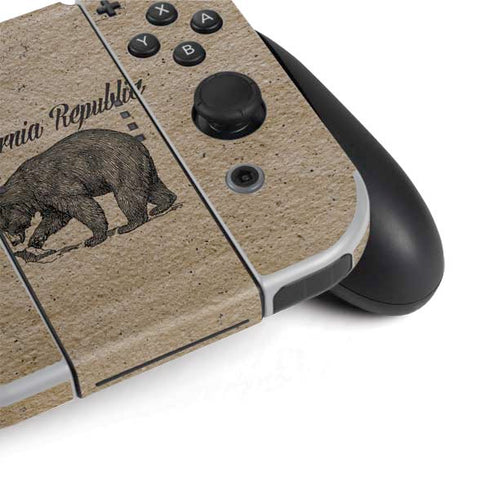 Cali Republic Vintage Nintendo Switch OLED (2021) Skin